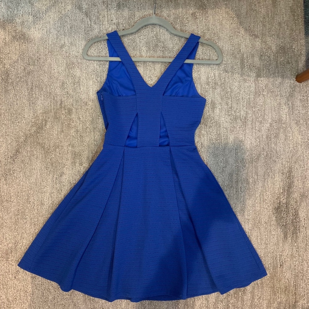 Dress with cutout back